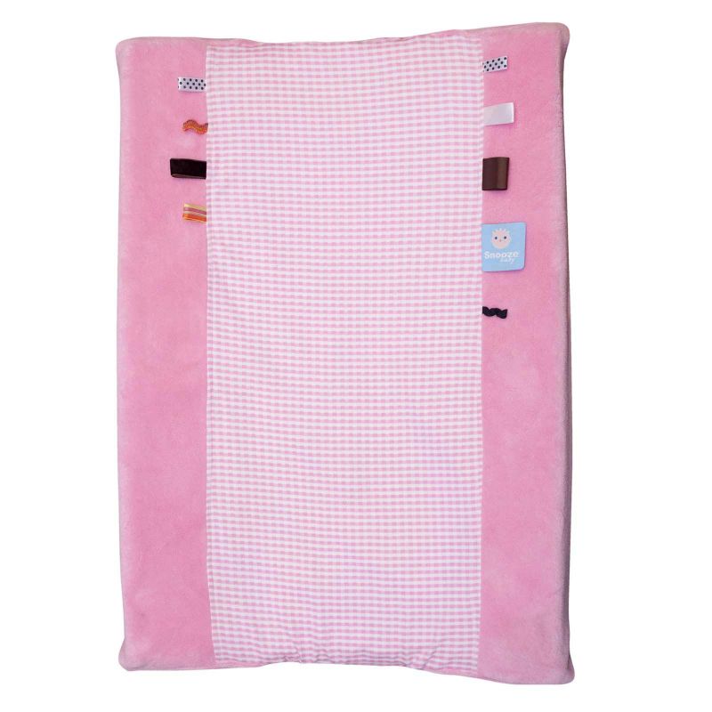 Housse de matelas à langer Happy Dressing Elephant Pink (45 x 70 cm) Snoozebaby