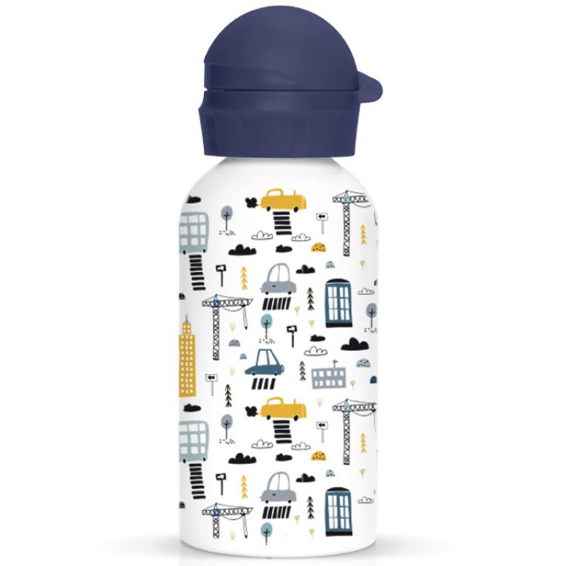 Gourde en métal City (400 ml) Signature Label Tour