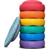 Jeu de motricité Winter Special Rainbow Set classic (6+1 blocs)  par Stapelstein