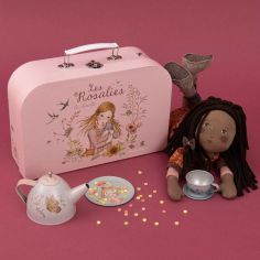 Valise dînette service à thé Les Rosalies