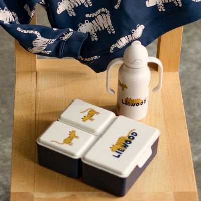 Lunch box à compartiments Driss Tiger Sandy