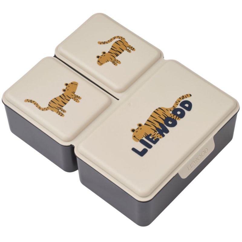 Lunch box à compartiments Driss Tiger Sandy (1,2 L) Liewood Produit 1