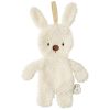 Doudou attache sucette Teddy Lapin Ecru Nattou Produit 1
