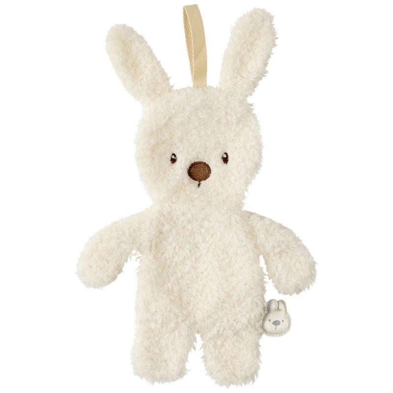 Doudou attache sucette Teddy Lapin Ecru Nattou Produit 1