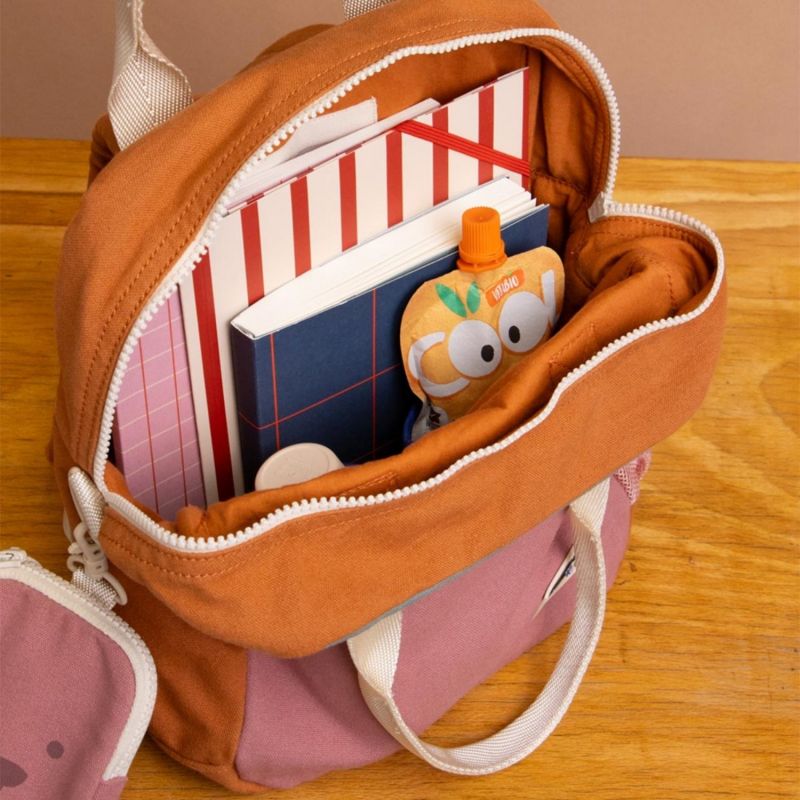 Sac à dos Arthur Sauge-Rose blush Hindbag Ambiance 2