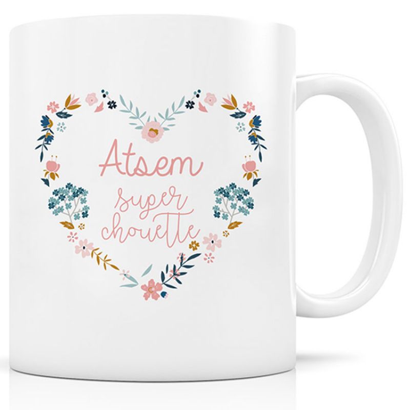 Mug céramique Atsem super chouette Signature Label Tour