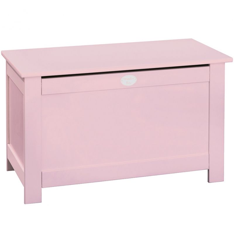 Coffre à jouets rose Mademoiselle et Ribambelle Moulin Roty