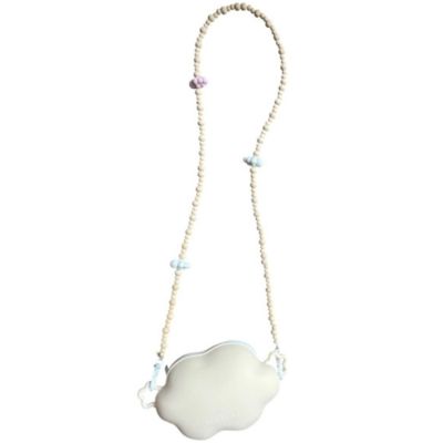 Sac bandoulière nuage anse bijoux Crème