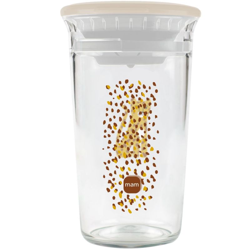 Verre d'apprentissage léopard beige (290ml) MAM Produit 3
