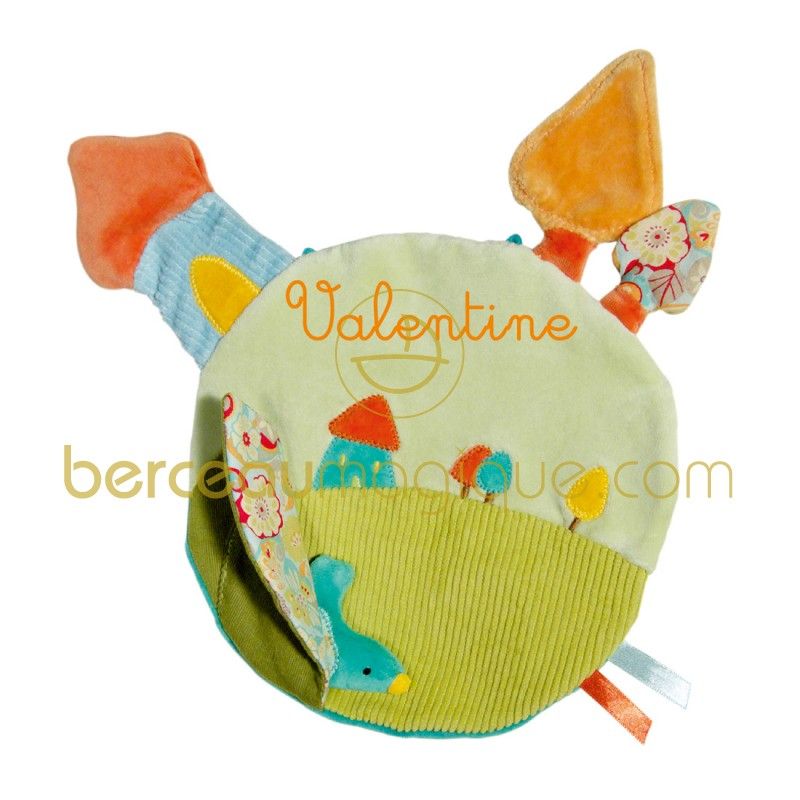 Doudou paysage personnalisable Balthazar et Valentine  Moulin Roty