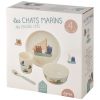 Coffret repas Les Chats marins (4 pièces) Petit Jour Paris Packaging 5