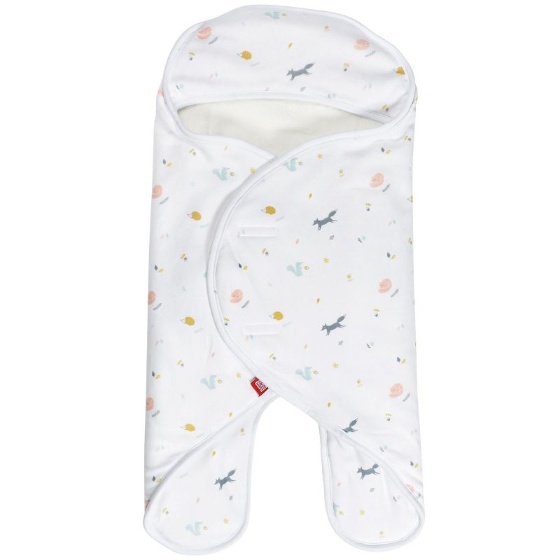 Babynomade en polaire Happy fox renard (68 x 37,5 cm) Red Castle