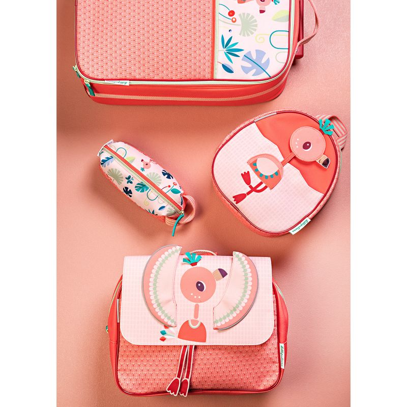 Cartable A4 maternelle Anaïs le flamant rose Lilliputiens Produit 8