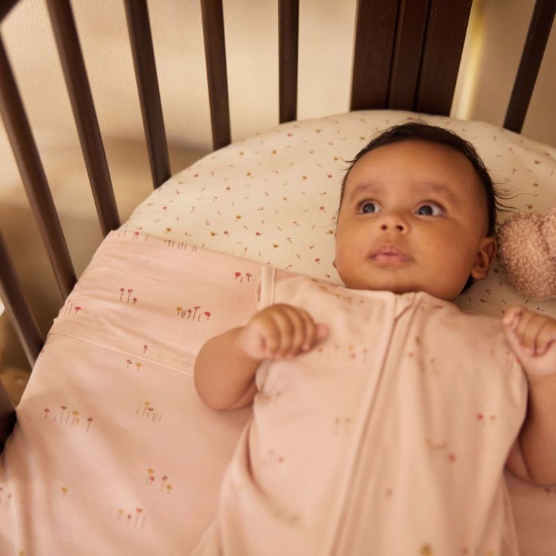 Drap housse en jersey Pretty Picnic (40 x 80 cm) Jollein Ambiance 2