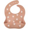 Bavoir en silicone Coeurs Latté Atelier Wagram Produit 1