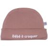 Bonnet doublé pur coton Bébé à croquer Mocha BB & Co Produit 1