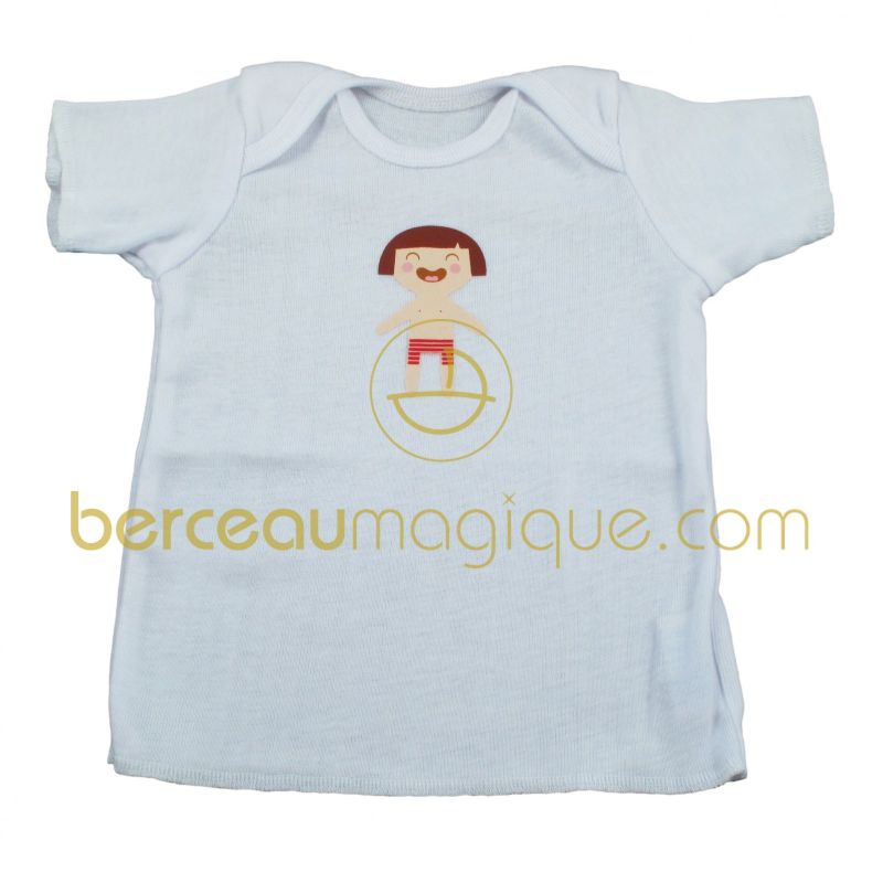 T-shirt blanc ninon Trousselier