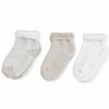 Lot de 3 paires de chaussettes beige et blanc (pointure 13-14) Trois Kilos Sept Produit 1