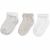 Variation Beige, blanc du produit Lot de 3 paires de chaussettes beige et blanc (0-6 mois) de la marque Trois Kilos Sept