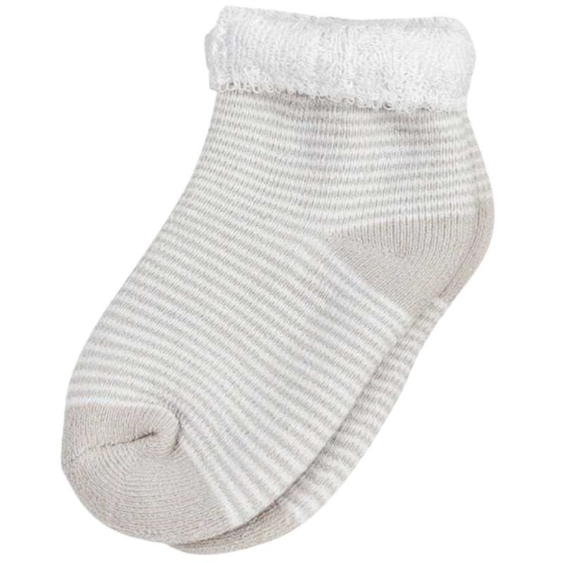Lot de 3 paires de chaussettes beige et blanc (0-6 mois) Trois Kilos Sept Produit 3
