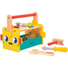 Caisse à outils Brico'kids en bois (25 pièces) - Janod 