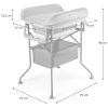 Baignoire avec table à langer Bubbly Grey Kinderkraft Produit 9