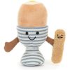 Peluche Amuseable Eggetha l'Oeuf à la coque (16 cm)  par Jellycat