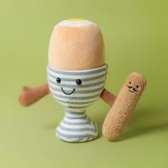 Peluche Amuseable Eggetha l'Oeuf à la coque (16 cm)