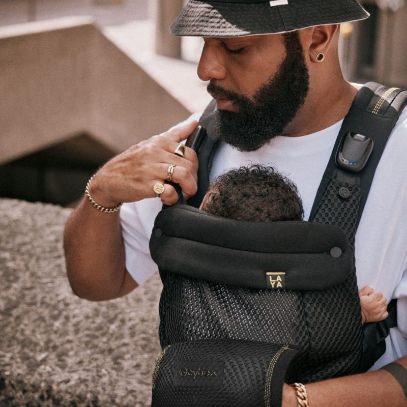 Porte-bébé LAYA Chocolate Brown Cybex Ambiance 8