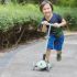 Trottinette Junior Foldable Ecologic Lights Pistache - Globber Trottinette Junior Foldable Ecologic Lights Pistache - Globber