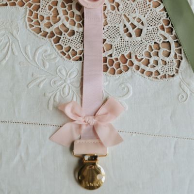 Attache sucette Powder Pink