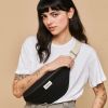 Sac banane Olivia matelassé Noir Hindbag Ambiance 5