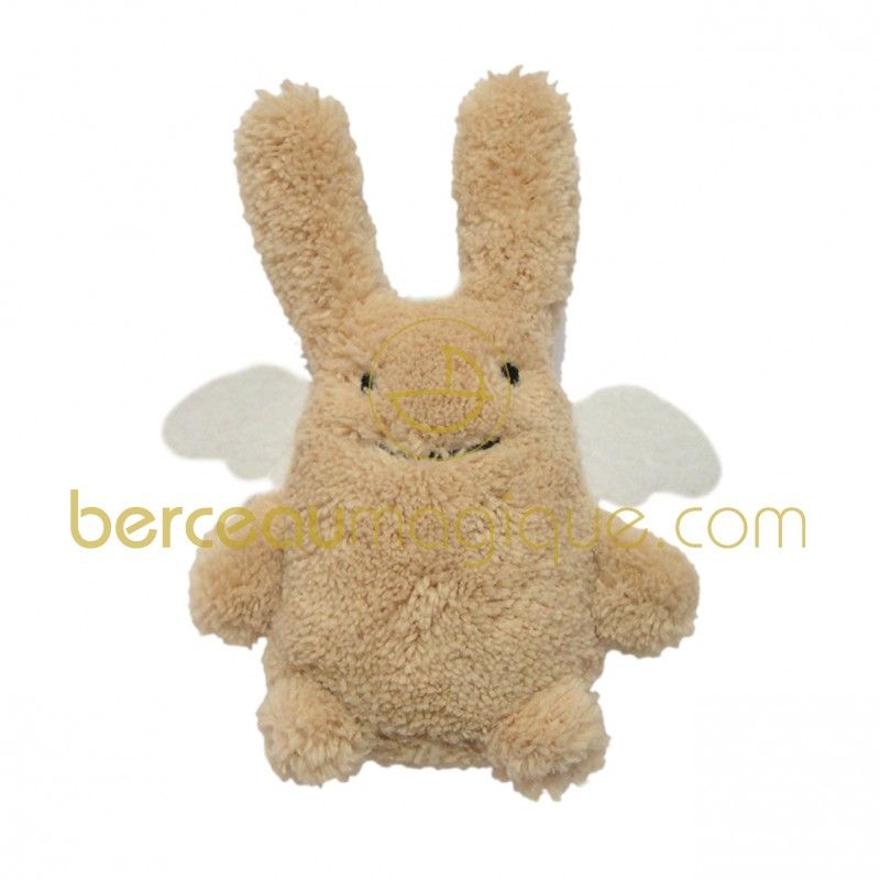 Petit doudou Ange lapin beige (12cm) Trousselier
