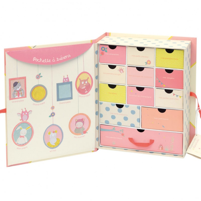 Coffret naissance Mademoiselle et Ribambelle Moulin Roty