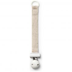 Attache sucette en bois Silver Sheen - Elodie Details