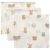 Variation Blanc, bleu, marron du produit Lot de 3 mini langes Jollies (31 x 31 cm) de la marque Jollein