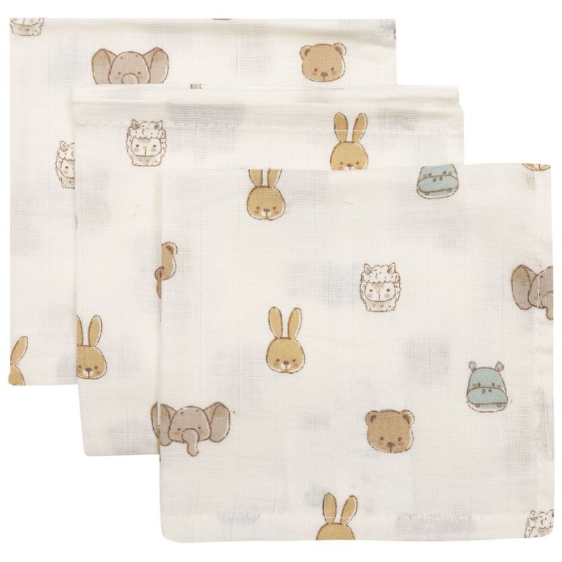 Lot de 3 mini langes Jollies (31 x 31 cm) Jollein Produit 1