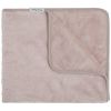 Couverture polaire Cozy Vieux rose (65 x 75 cm) - Baby's Only