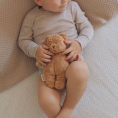 Petit ours sensoriel cappuccino