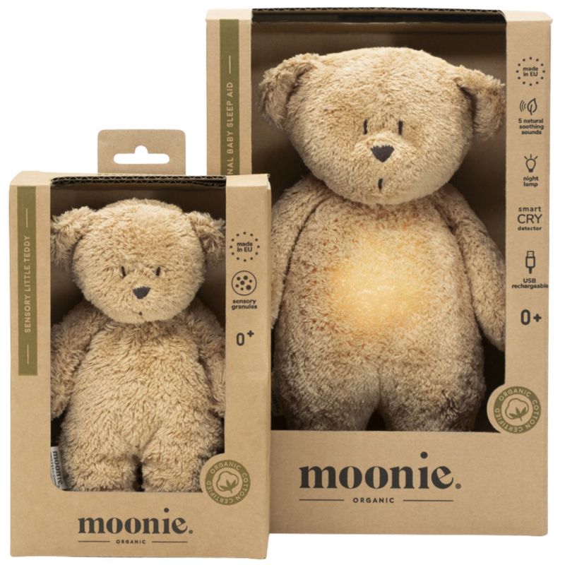 Petit ours sensoriel cappuccino Moonie Packaging 5