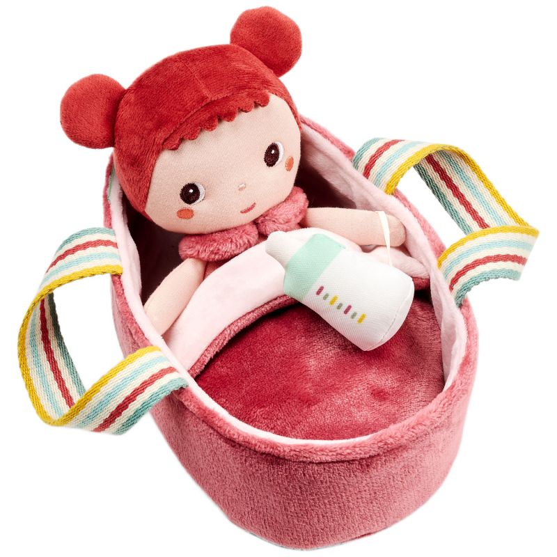Poupée Mio et son couffin (21 cm) Lilliputiens Produit 1