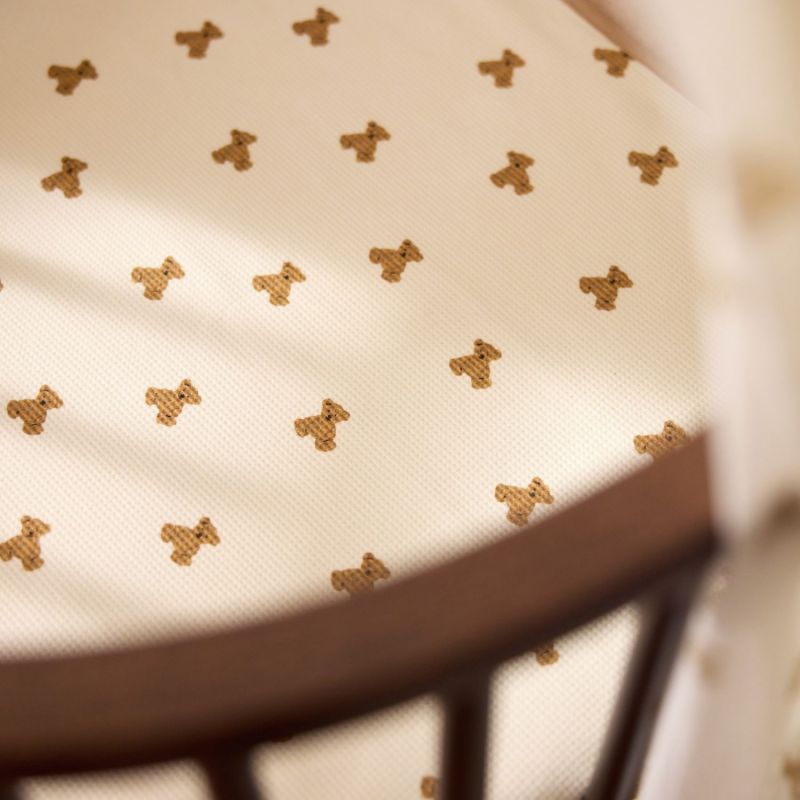 Couverture Little Waffle Mini Teddy Bear (75 x 100 cm) Jollein Ambiance 8