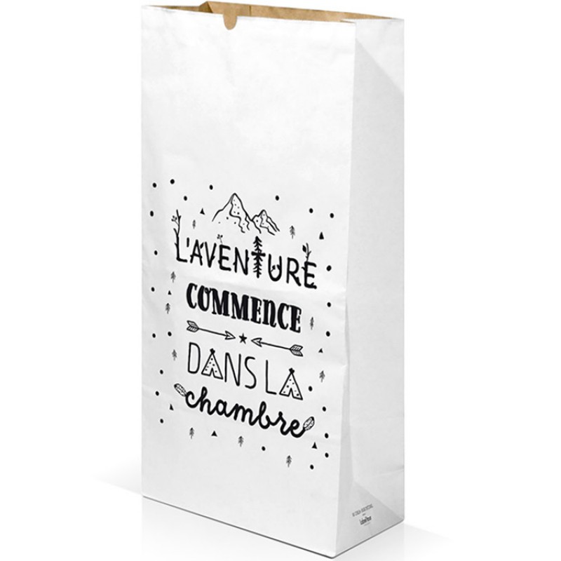 Sac en papier L'aventure commence dans la chambre Créa Bisontine