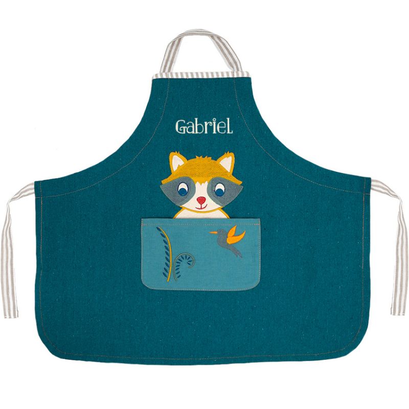 Tablier Laton Raveur (personnalisable) L'oiseau bateau