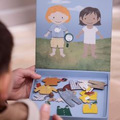 Jeu magnétique Personnages à habiller