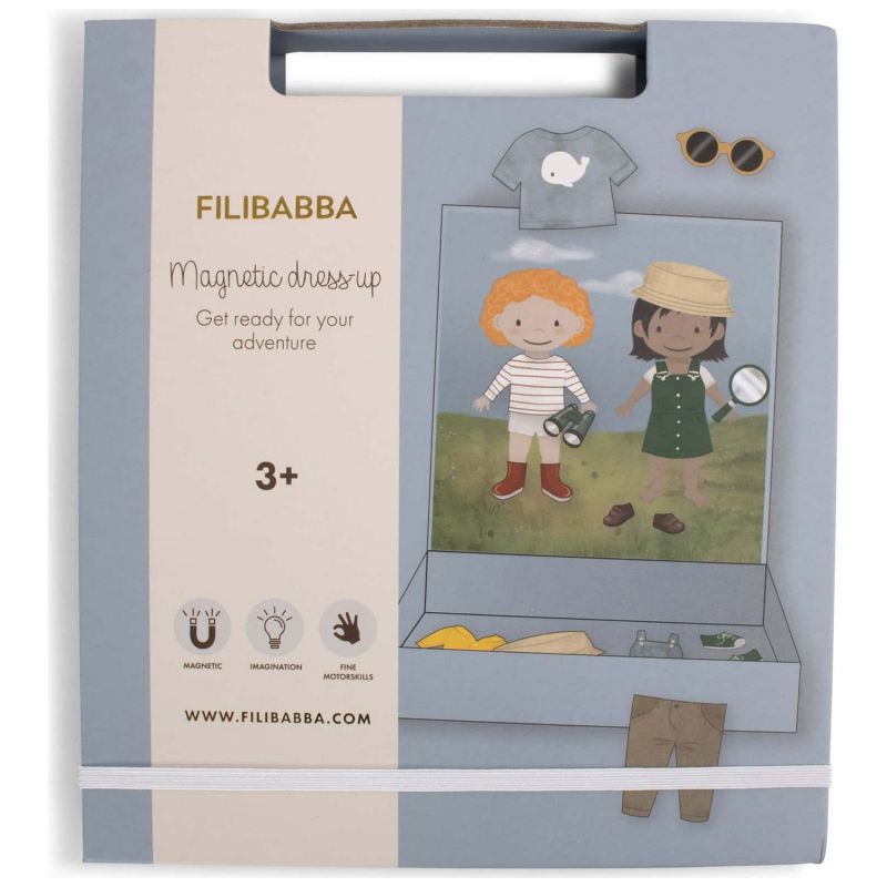 Jeu magnétique Personnages à habiller Filibabba Packaging 3