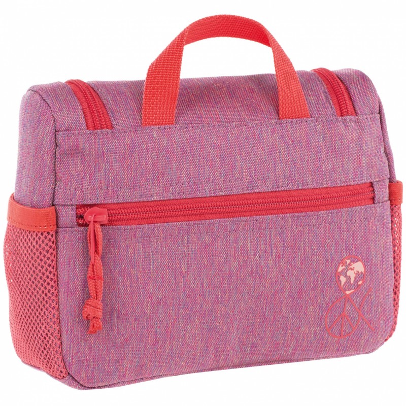 Trousse de toilette About Friends chiné rose Lässig