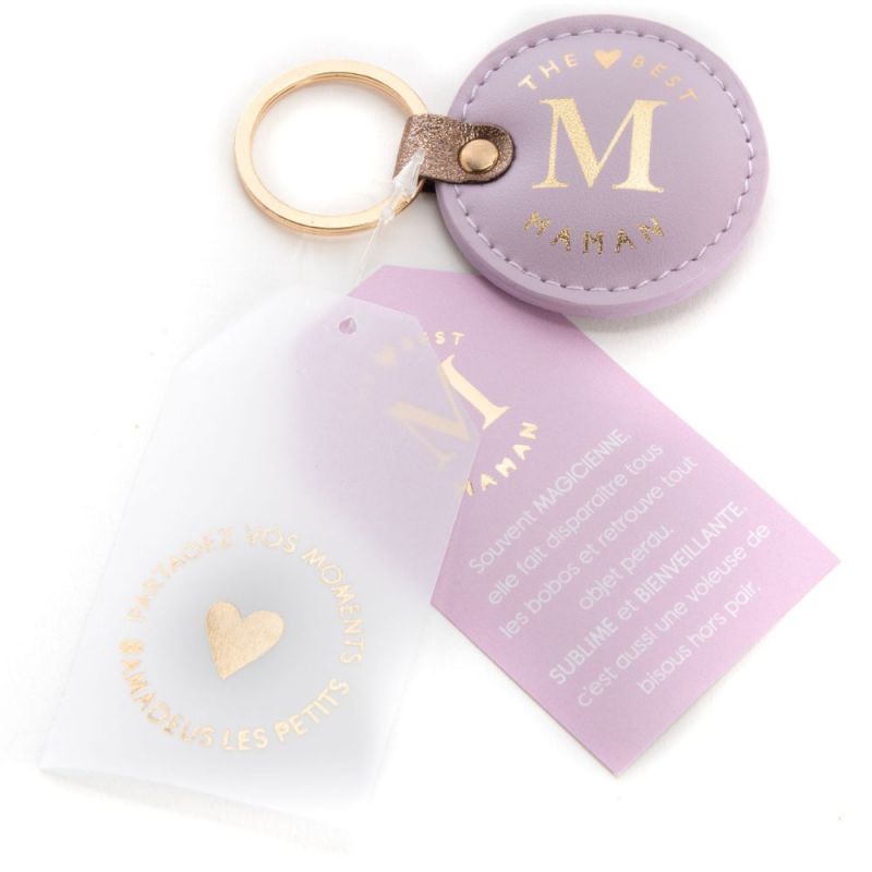 Porte clefs the best maman Amadeus Les Petits