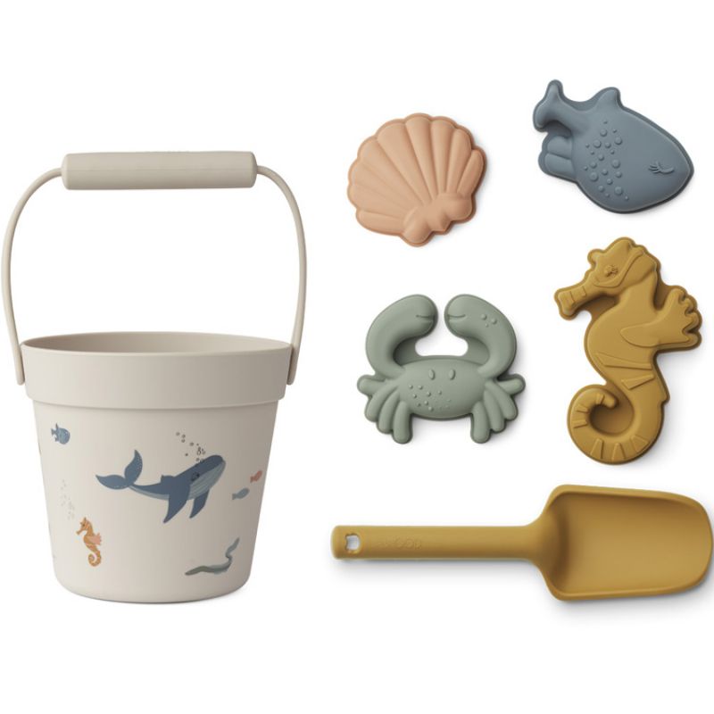 Jouets de plage Dante Sea creature sandy mix Liewood