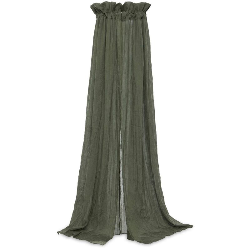 Ciel de lit vintage vert Leaf Green (155 cm) Jollein